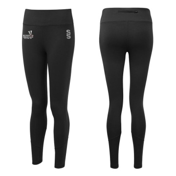 Beckington CC Performance Full Length Leggings : Black